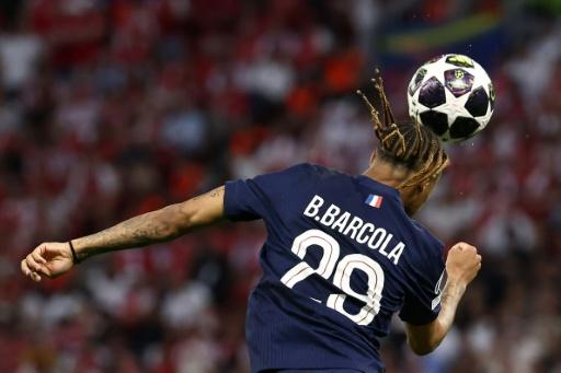 France winger Bradley Barcola is Liverpool's marquee signing of the summer transfer window — FRANCK FIFE / AFP