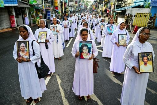 The court hearing is the first time anyone is sentenced over direct involvement in the 2019 Easter attack — Ishara S. KODIKARA / AFP