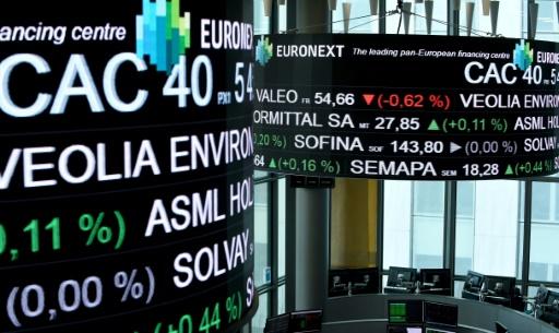 La Bourse de Paris en légère baisse