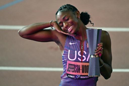 Jefferson-Wooden y Bednarek triunfan en 100 m en los Ultimate Championships