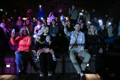 Street choirs emerged in about a dozen Russian cities this summer — Igor IVANKO / AFP
