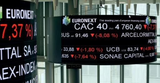 La Bourse de Paris limite les dégâts face à la hausse du brut, du gaz et des taux