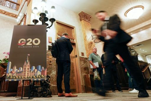G20 trade ministers are gathered in Wisconsin as Washington pushes for action against excess industrial capacity — KAMIL KRZACZYNSKI / AFP