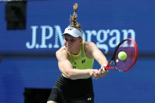 Kazakhstan's Elena Rybakina, already assured of rising to number one in the world after reaching the US Open semi-finals, faces Coco Gauff for a place in the title match — TIMOTHY A. CLARY / AFP
