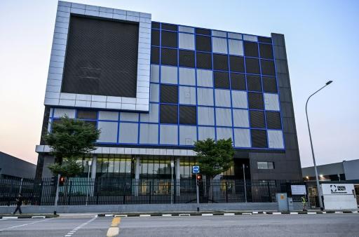 The Digital Realty data command centre in Singapore — Roslan RAHMAN / AFP