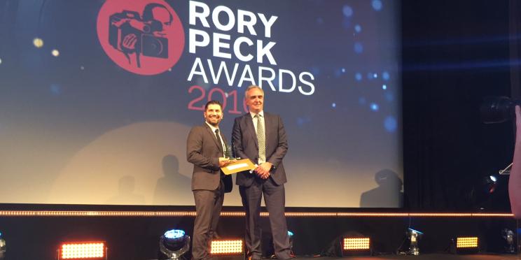 AFPTV journalist Will Vassilopoulos wins UK award for migrant coverage