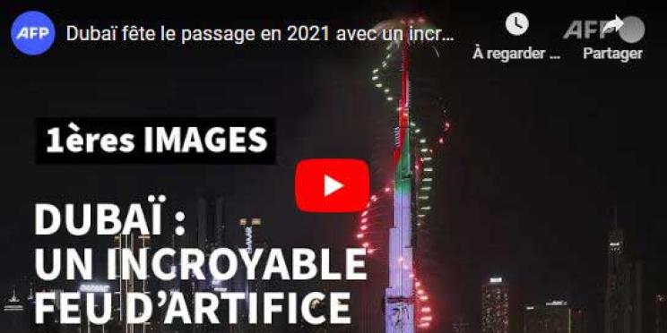 Les 10 vidéos les plus populaires sur les chaînes YouTube de l’AFP - Semaine du 28 décembre 2020 au 3 janvier 2021