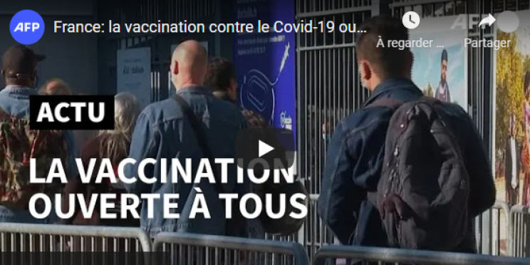 Les 10 vidéos les plus populaires sur les chaînes YouTube de l’AFP - Semaine du 31 mai au 6 juin 2021
